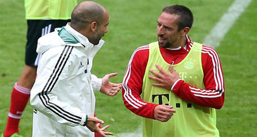 طريقة لعب جوارديولا تبدو "غريبة" بالنسبة لريبيري